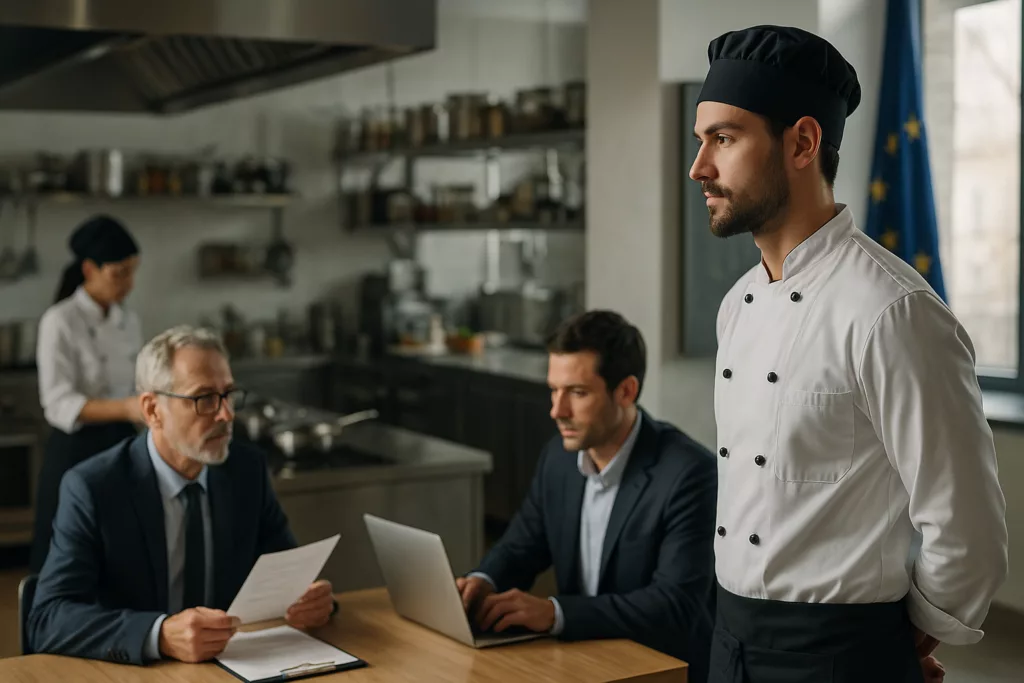 Recruter des cuisiniers formés en Espagne pour l’Europe en 2026 – illustration