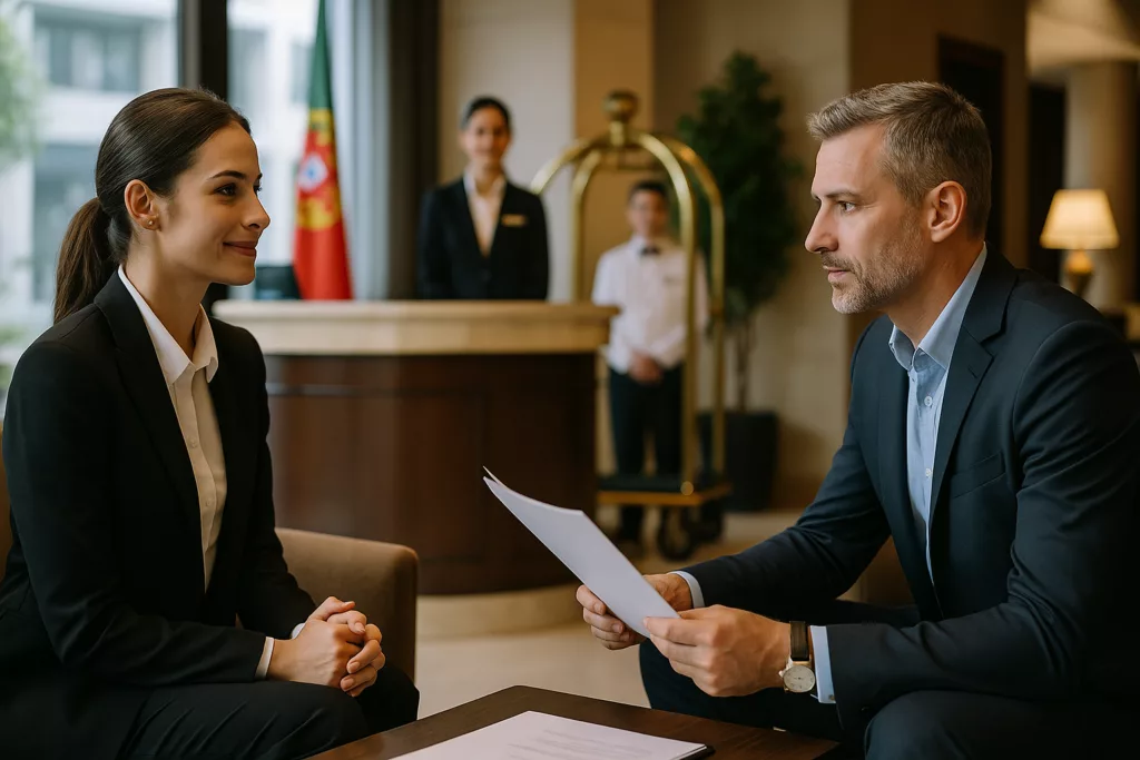 Recruter en hôtellerie depuis le Portugal : compétences et disponibilité en 2026 – illustration