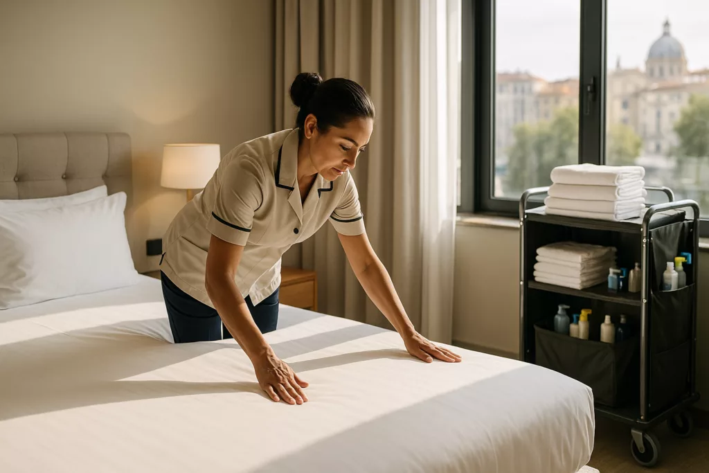 Housekeeping en Espagne : vivier stratégique pour les hôtels français en 2026 – illustration